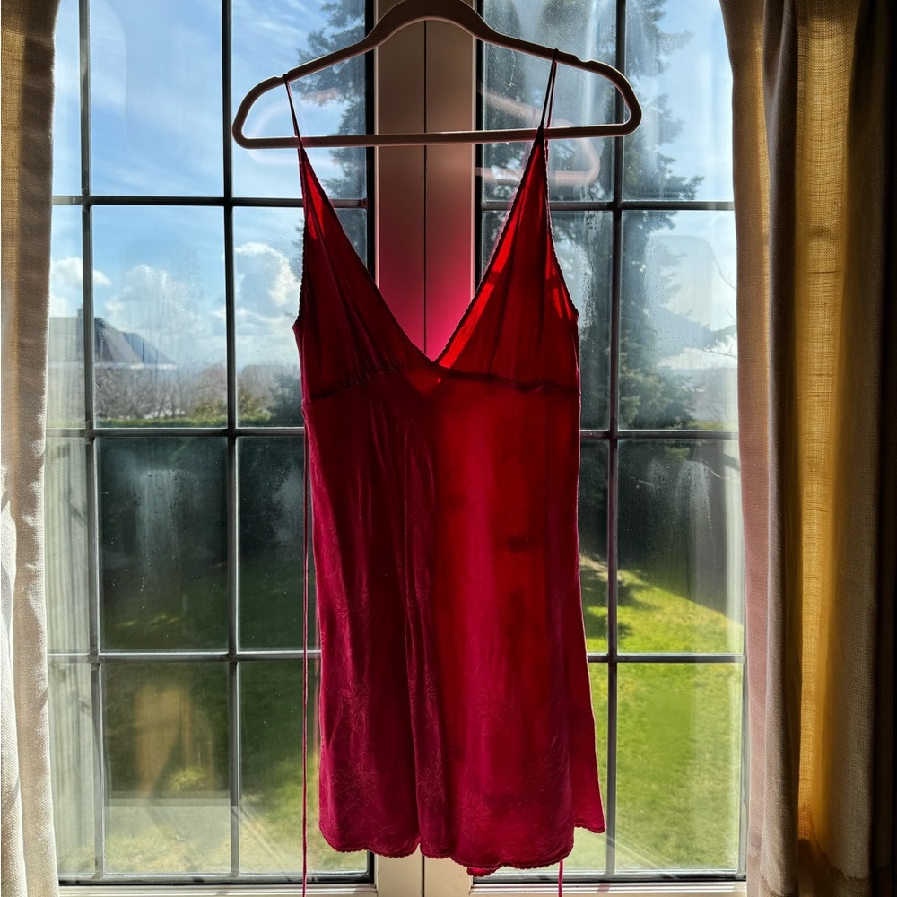 Wilfred pink mini dress